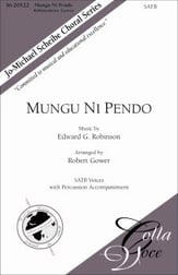 Mungu Ni Pendo SATB choral sheet music cover